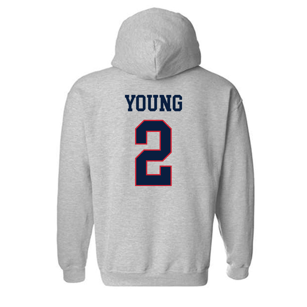 Gonzaga - NCAA Baseball : Ryder Young - Classic Shersey Hooded Sweatshirt-1