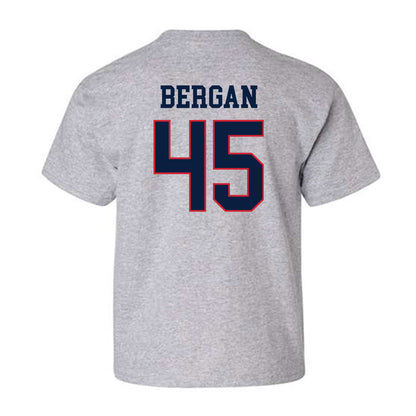 Gonzaga - NCAA Baseball : Ethan Bergan - Classic Shersey Youth T-Shirt-1