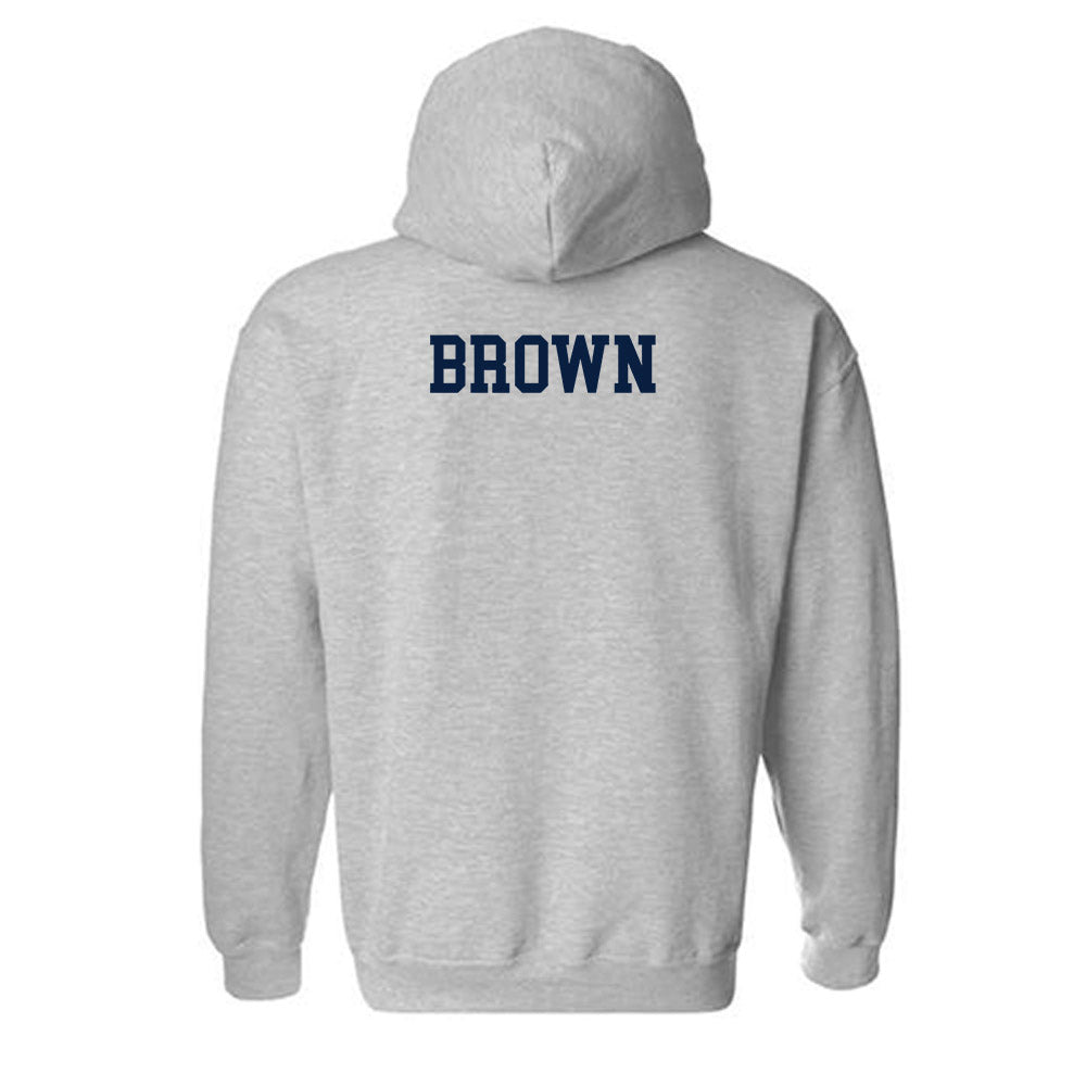 Gonzaga - NCAA Women's Tennis : Karla Brown - Classic Shersey Hooded Sweatshirt-1