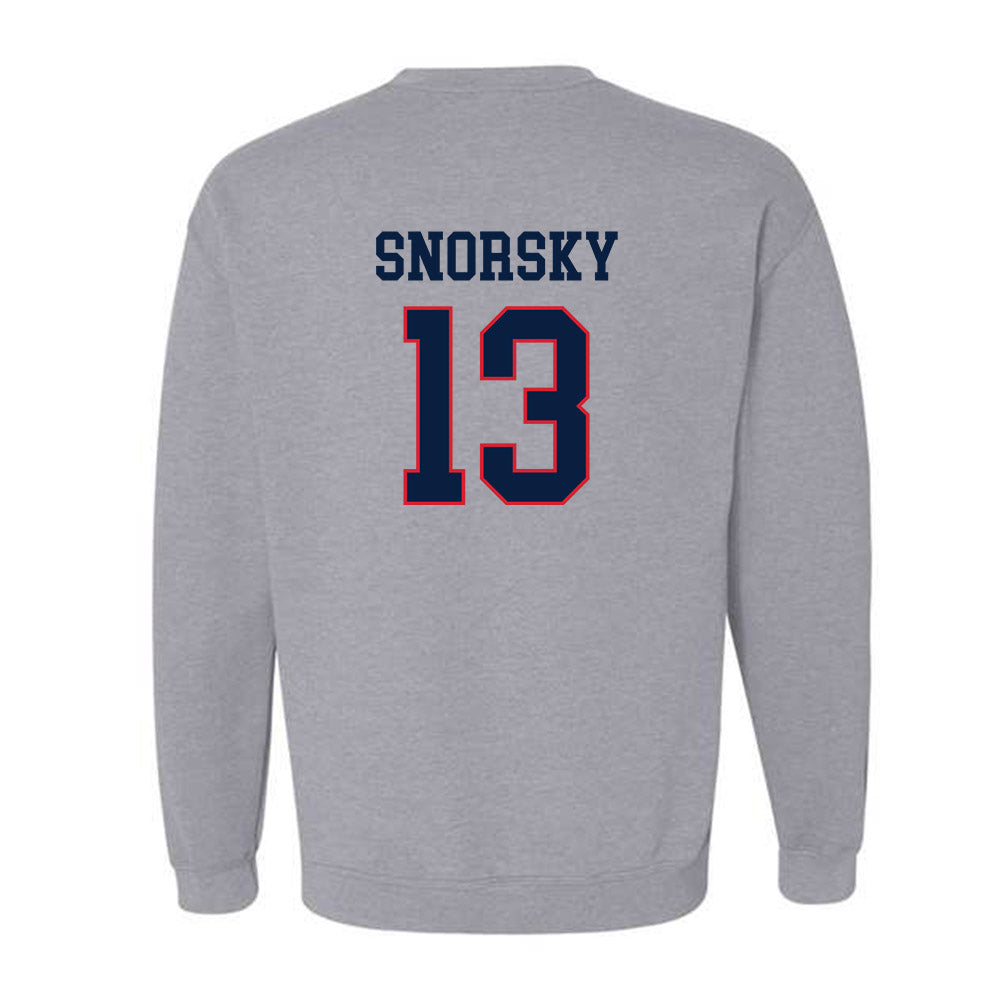 Gonzaga - NCAA Women's Soccer : Samantha Snorsky - Classic Shersey Crewneck Sweatshirt-1