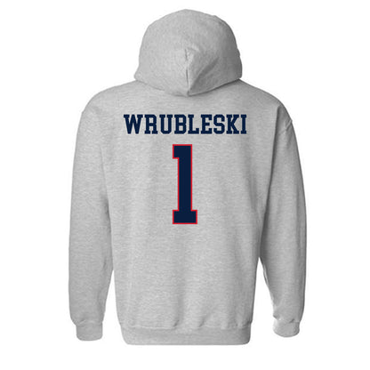 Gonzaga - NCAA Baseball : Jacob Wrubleski - Classic Shersey Hooded Sweatshirt-1
