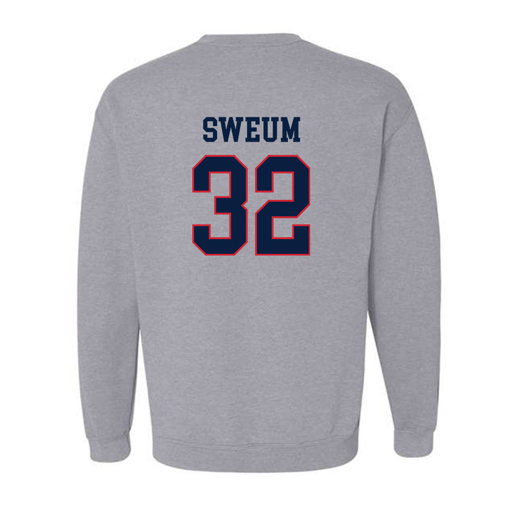 Gonzaga - NCAA Baseball : Karsten Sweum - Classic Shersey Crewneck Sweatshirt-1