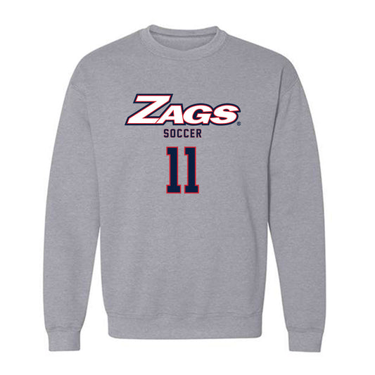 Gonzaga - NCAA Women's Soccer : Annie Boyden - Classic Shersey Crewneck Sweatshirt-0