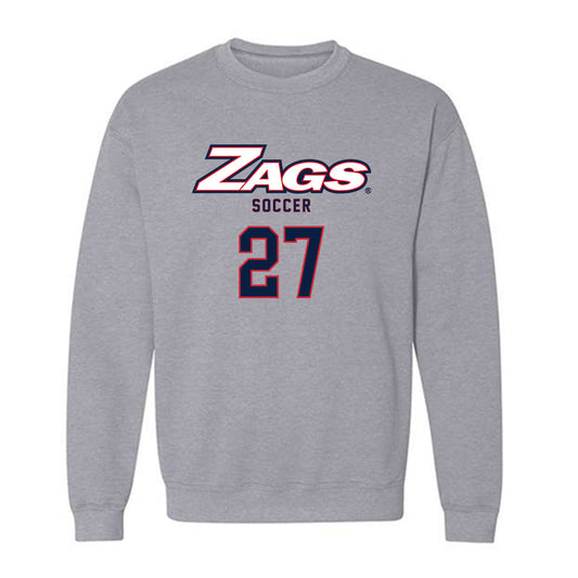 Gonzaga - NCAA Women's Soccer : Makayla Werner - Classic Shersey Crewneck Sweatshirt-0