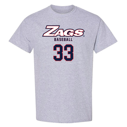 Gonzaga - NCAA Baseball : Gabriel Brabec - Classic Shersey T-Shirt-0