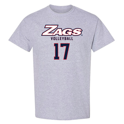 Gonzaga - NCAA Women's Volleyball : Claire Wagstaff - Classic Shersey T-Shirt-0