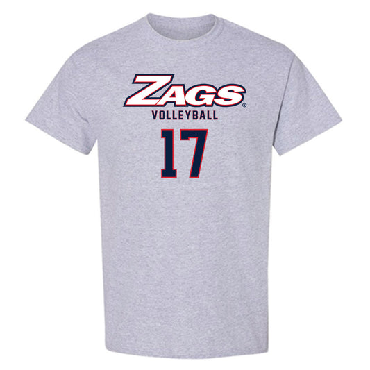 Gonzaga - NCAA Women's Volleyball : Claire Wagstaff - Classic Shersey T-Shirt-0