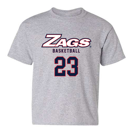 Gonzaga - NCAA Men's Basketball : Adam Miller - Classic Shersey Youth T-Shirt-0