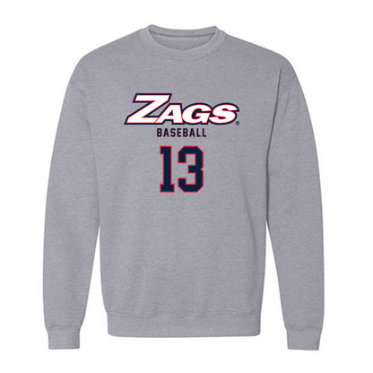 Gonzaga - NCAA Baseball : Dawson Mooney - Classic Shersey Crewneck Sweatshirt-0