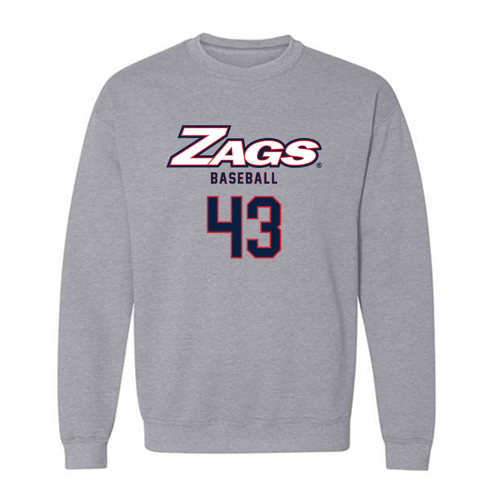 Gonzaga - NCAA Baseball : Landon Hood - Classic Shersey Crewneck Sweatshirt-0