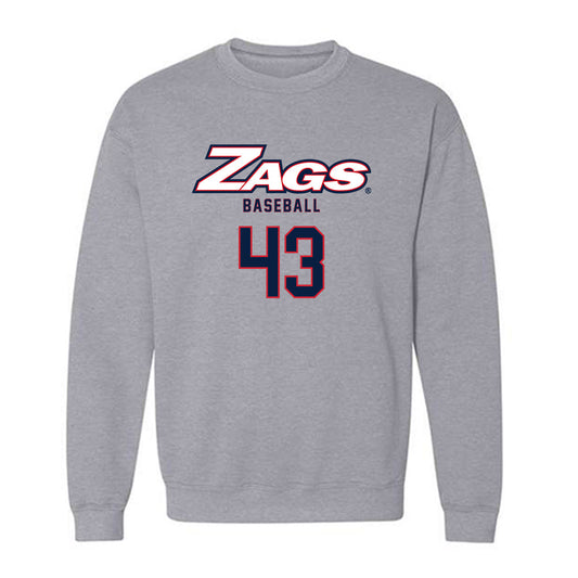 Gonzaga - NCAA Baseball : Landon Hood - Classic Shersey Crewneck Sweatshirt-0