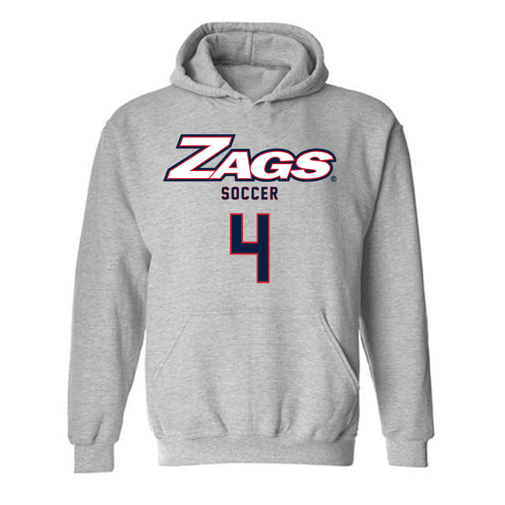 Gonzaga - NCAA Men's Soccer : Damoni McKenna-Greenawalt - Classic Shersey Hooded Sweatshirt-0