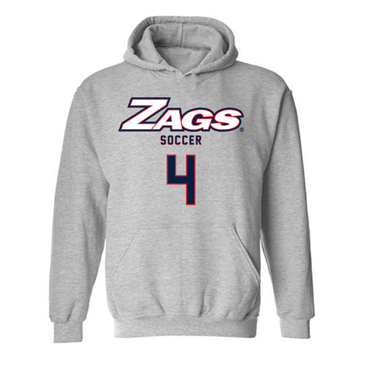 Gonzaga - NCAA Men's Soccer : Damoni McKenna-Greenawalt - Classic Shersey Hooded Sweatshirt-0