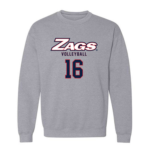 Gonzaga - NCAA Women's Volleyball : Danikah Johnson - Classic Shersey Crewneck Sweatshirt-0