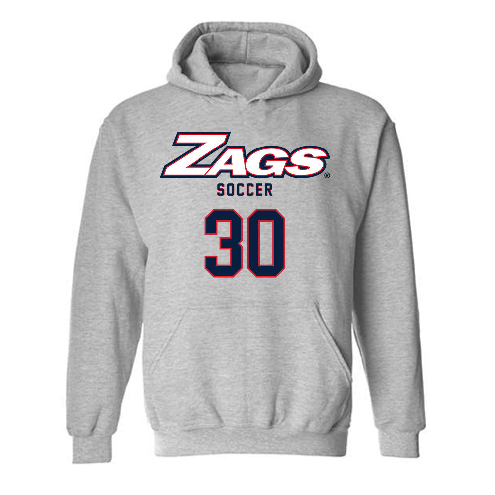 Gonzaga - NCAA Women's Soccer : Kelli Chapple - Classic Shersey Hooded Sweatshirt-0