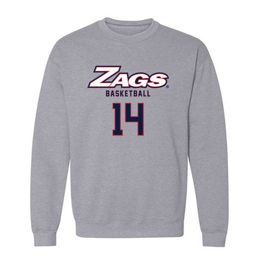Gonzaga - NCAA Men's Basketball : Alonzo Metz - Classic Shersey Crewneck Sweatshirt-0