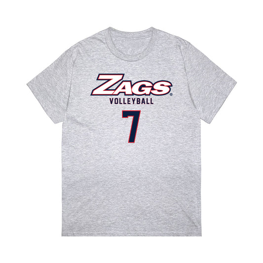 Gonzaga - NCAA Women's Volleyball : Nikita Clausen - Classic Shersey T-Shirt-0