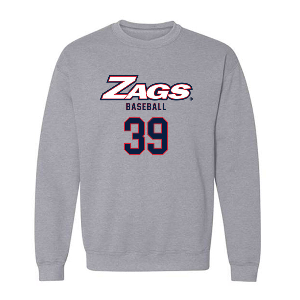 Gonzaga - NCAA Baseball : Erik Hoffberg - Classic Shersey Crewneck Sweatshirt-0