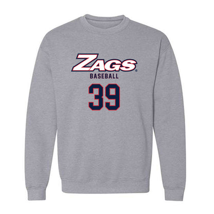Gonzaga - NCAA Baseball : Erik Hoffberg - Classic Shersey Crewneck Sweatshirt-0