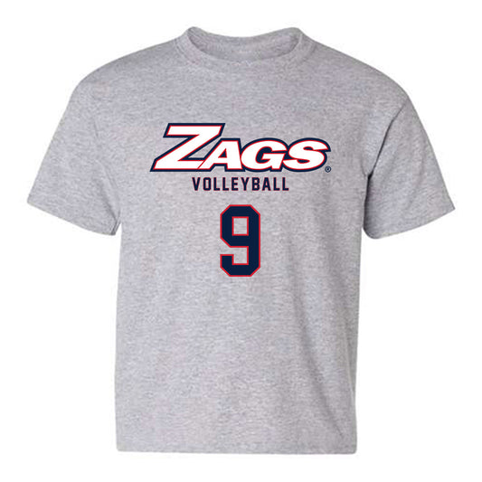 Gonzaga - NCAA Women's Volleyball : Veronica Kjaer Sorensen - Classic Shersey Youth T-Shirt-0