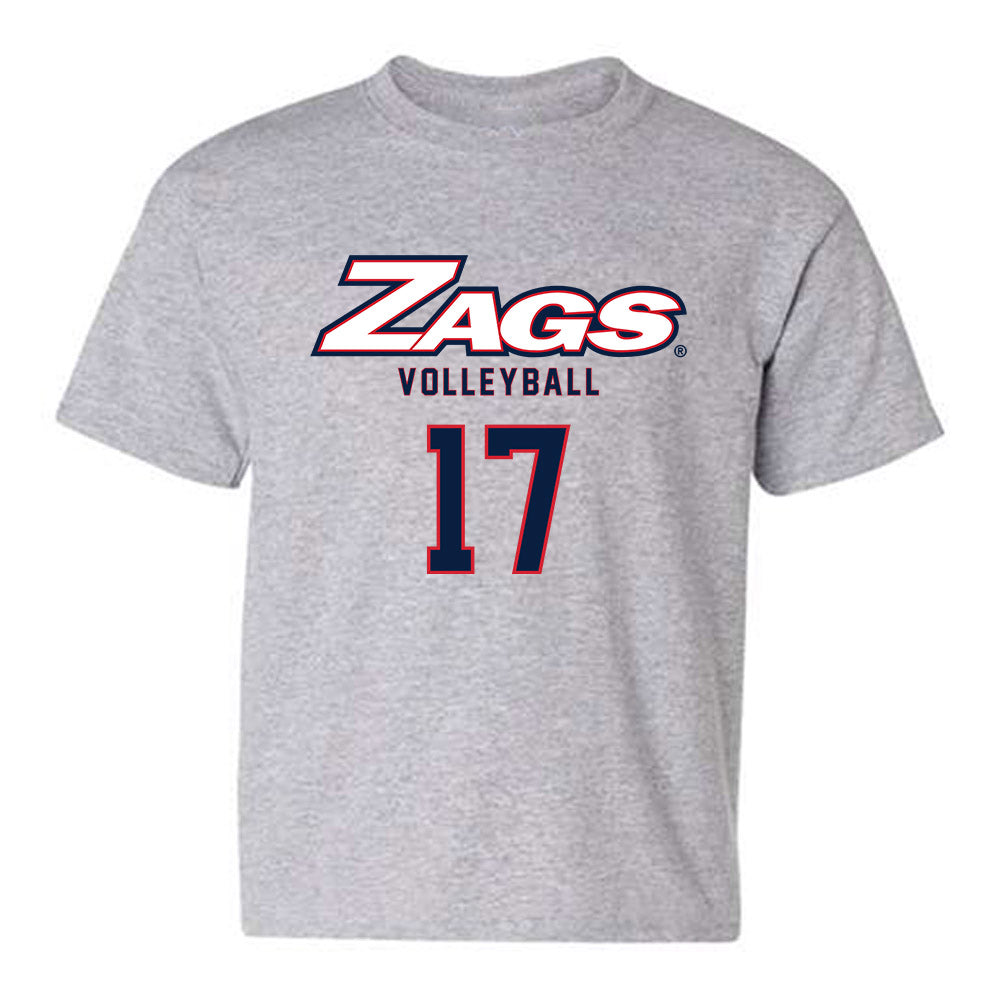 Gonzaga - NCAA Women's Volleyball : Claire Wagstaff - Classic Shersey Youth T-Shirt-0