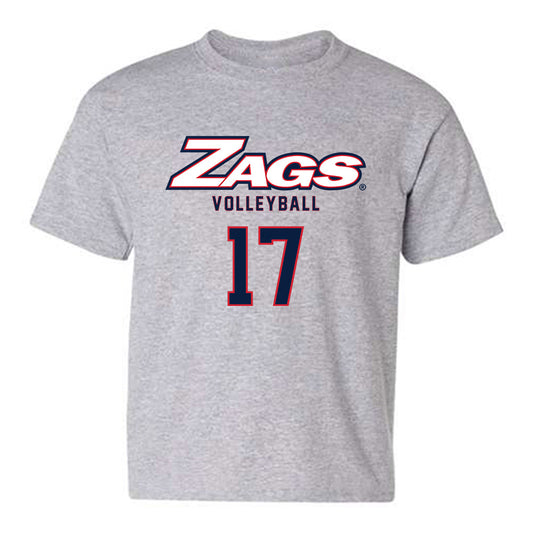 Gonzaga - NCAA Women's Volleyball : Claire Wagstaff - Classic Shersey Youth T-Shirt-0