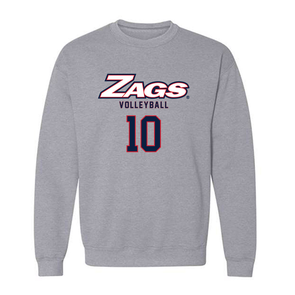 Gonzaga - NCAA Women's Volleyball : Hazel Murphy - Classic Shersey Crewneck Sweatshirt-0