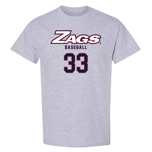 Gonzaga - NCAA Baseball : Gabe Brabec - Classic Shersey T-Shirt-0