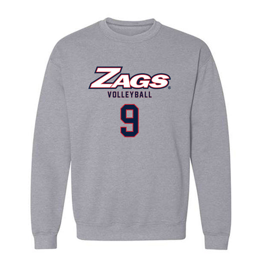 Gonzaga - NCAA Women's Volleyball : Veronica Kjaer Sorensen - Classic Shersey Crewneck Sweatshirt-0