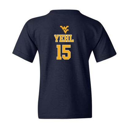 West Virginia - NCAA Baseball : Maxx Yehl - Youth T-Shirt Sports Shersey