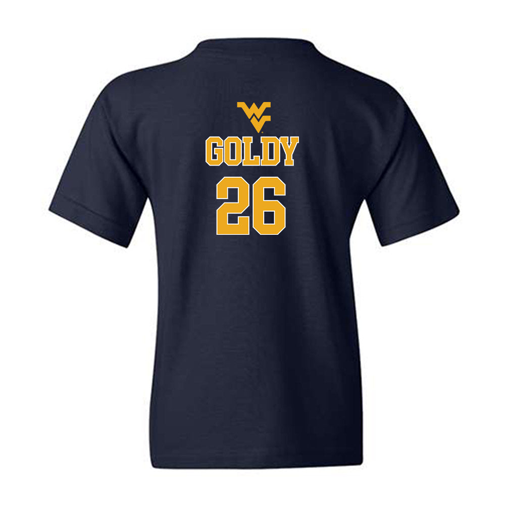 West Virginia - NCAA Baseball : Sean Goldy - Generic Sports Shersey Youth T-Shirt-1