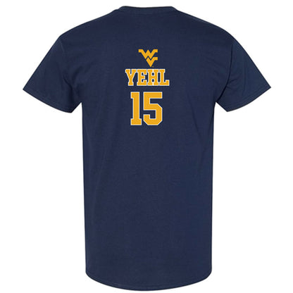 West Virginia - NCAA Baseball : Maxx Yehl - T-Shirt Sports Shersey