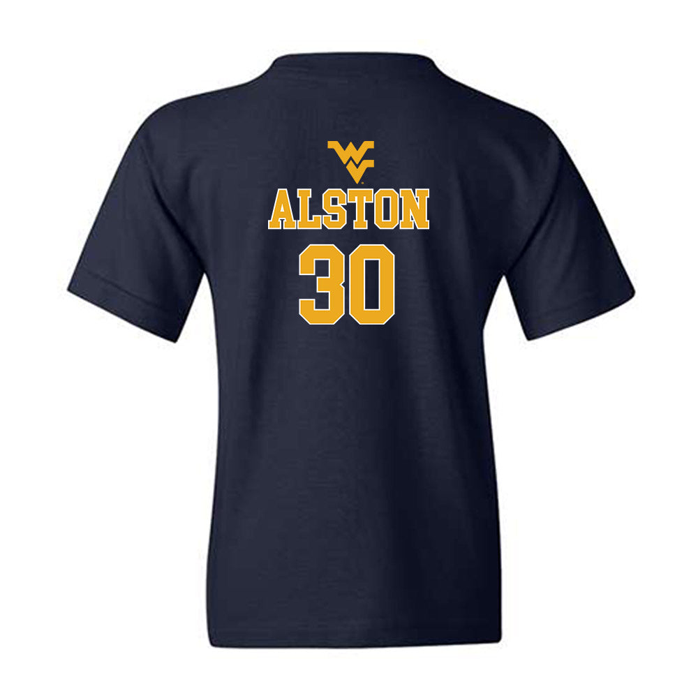 West Virginia - NCAA Baseball : Korey Alston - Generic Sports Shersey Youth T-Shirt-1