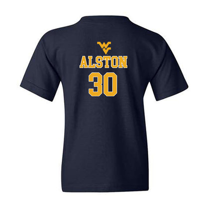 West Virginia - NCAA Baseball : Korey Alston - Generic Sports Shersey Youth T-Shirt-1