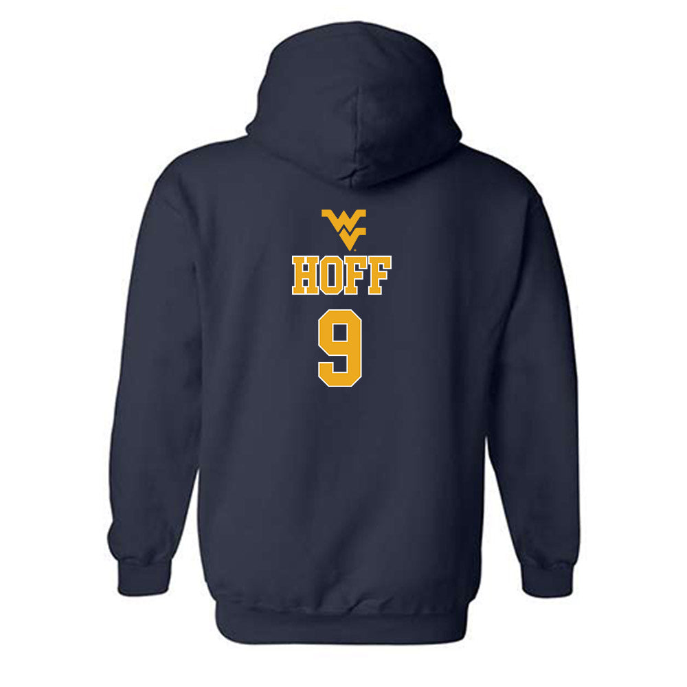 West Virginia - NCAA Baseball : Bryson Hoff - Generic Sports Shersey Hooded Sweatshirt-1