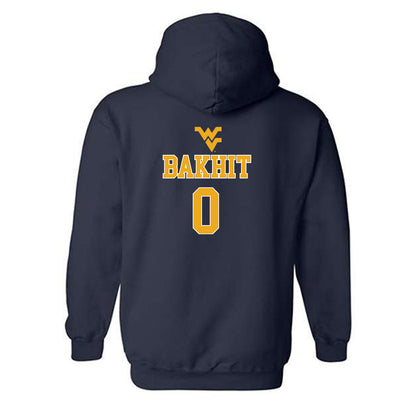 West Virginia - NCAA Baseball : Jaden Bakhit - Generic Sports Shersey Hooded Sweatshirt-1