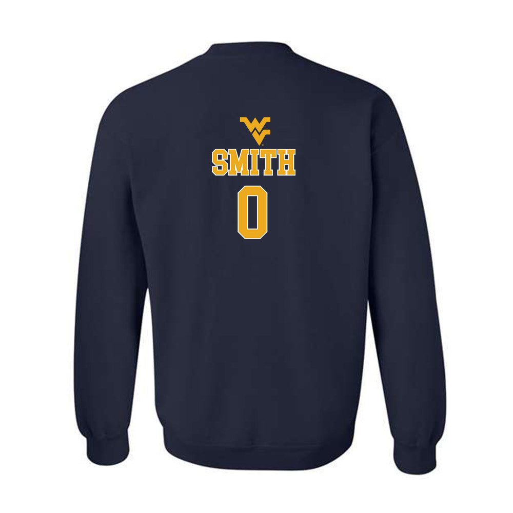West Virginia - NCAA Baseball : Weston Smith - Generic Sports Shersey Crewneck Sweatshirt-1