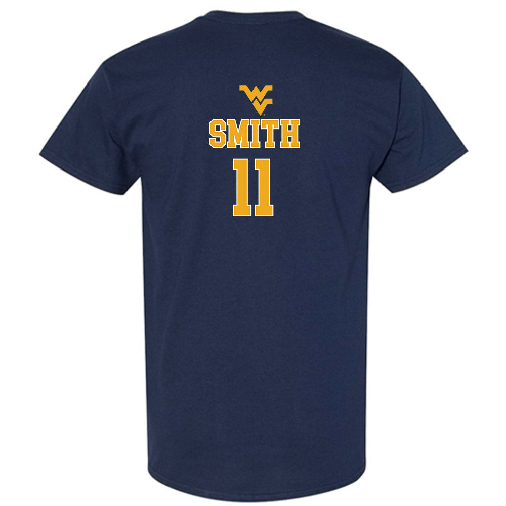 West Virginia - NCAA Baseball : Sean Smith - Generic Sports Shersey T-Shirt-1