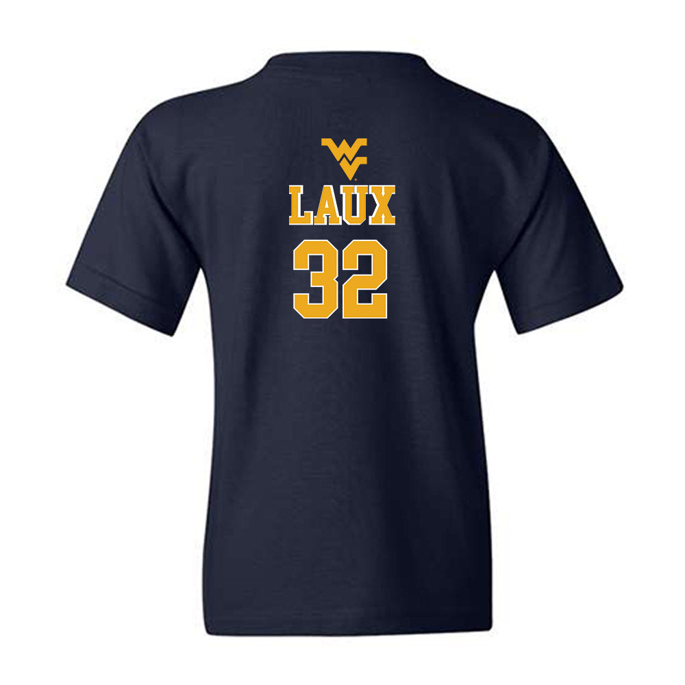 West Virginia - NCAA Baseball : Sammy Laux - Generic Sports Shersey Youth T-Shirt-1