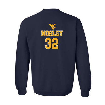 West Virginia - NCAA Baseball : Wyatt Mosley - Generic Sports Shersey Crewneck Sweatshirt-1