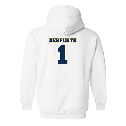 West Virginia - NCAA Women's Soccer : Bailey Herfurth - Generic Sports Shersey Hooded Sweatshirt-1