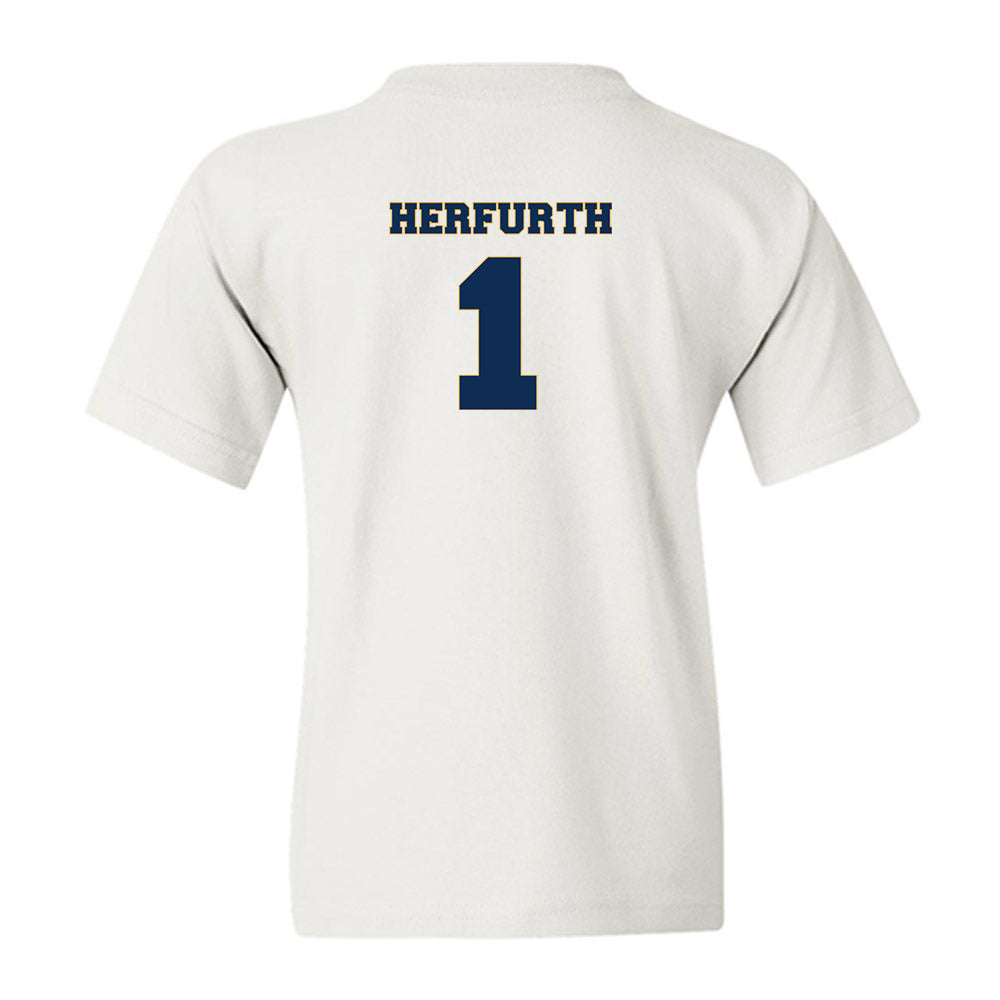 West Virginia - NCAA Women's Soccer : Bailey Herfurth - Generic Sports Shersey Youth T-Shirt-1