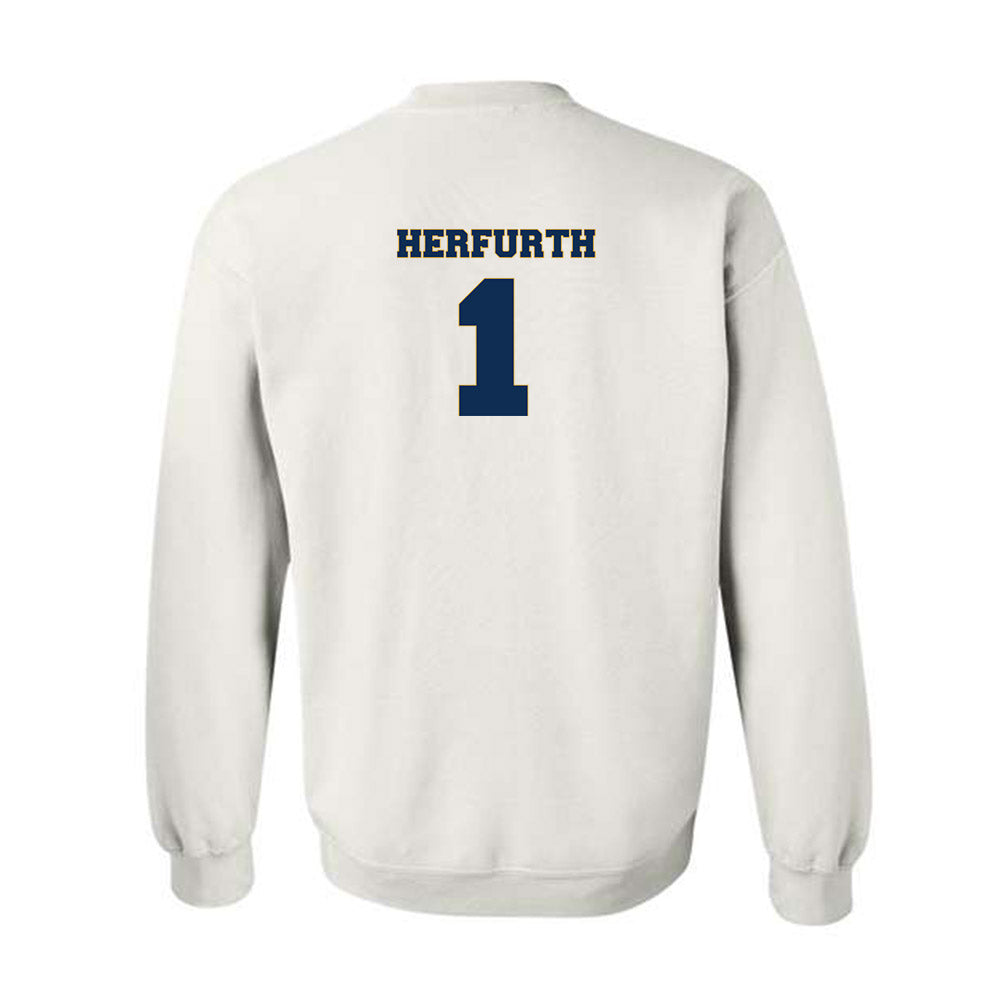 West Virginia - NCAA Women's Soccer : Bailey Herfurth - Generic Sports Shersey Crewneck Sweatshirt-1
