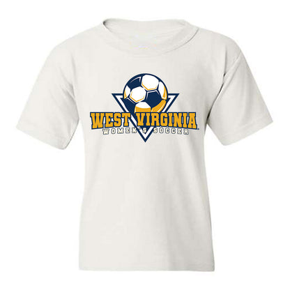 West Virginia - NCAA Women's Soccer : Bailey Herfurth - Generic Sports Shersey Youth T-Shirt-0