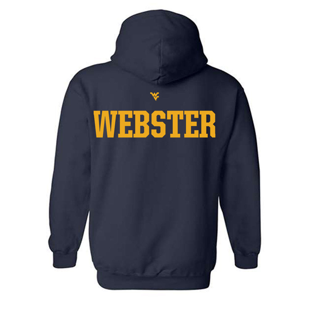 West Virginia - NCAA Women's Gymnastics : Eden Webster - Sports Shersey Hooded Sweatshirt-1