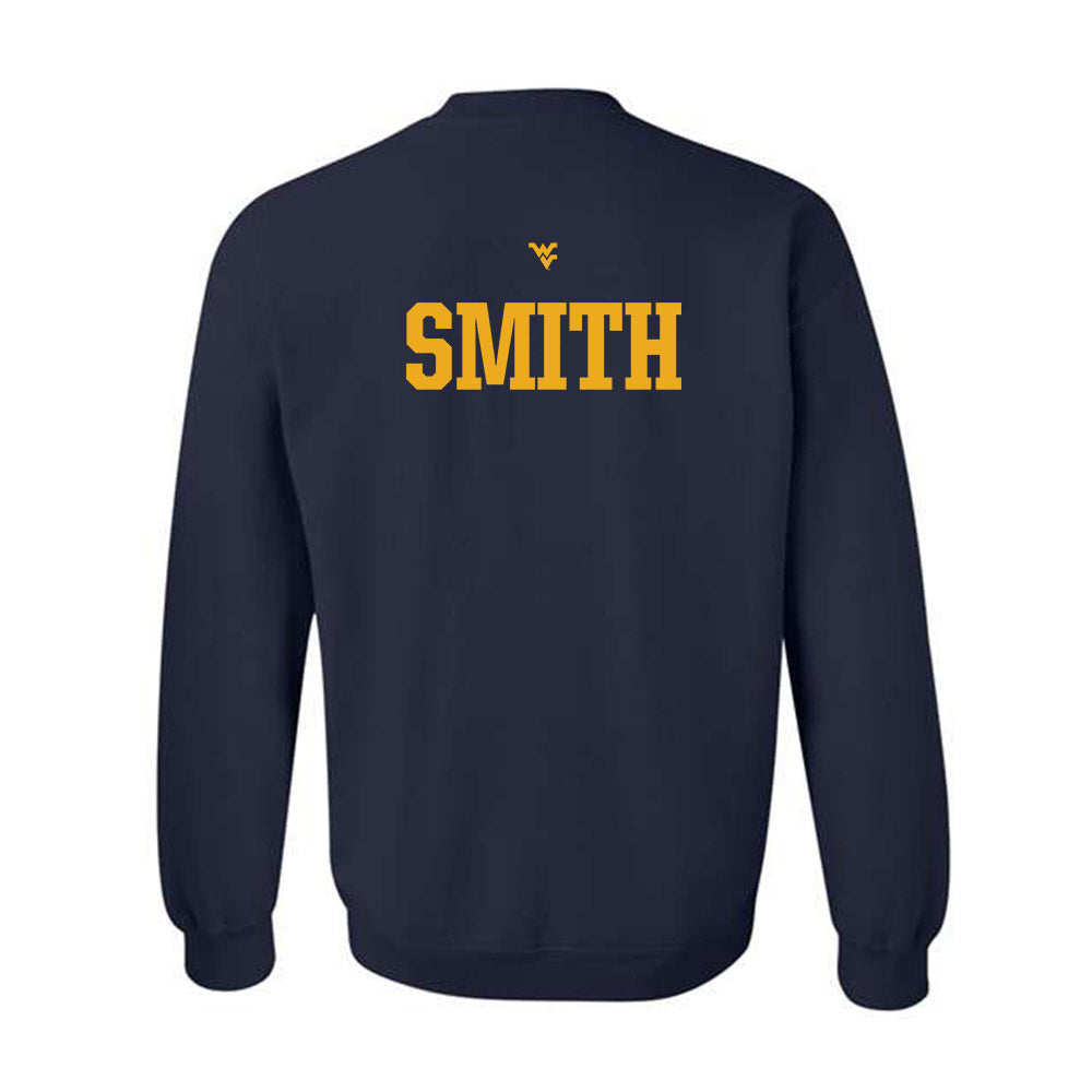 West Virginia - NCAA Women's Gymnastics : Kayla Smith - Sports Shersey Crewneck Sweatshirt-1