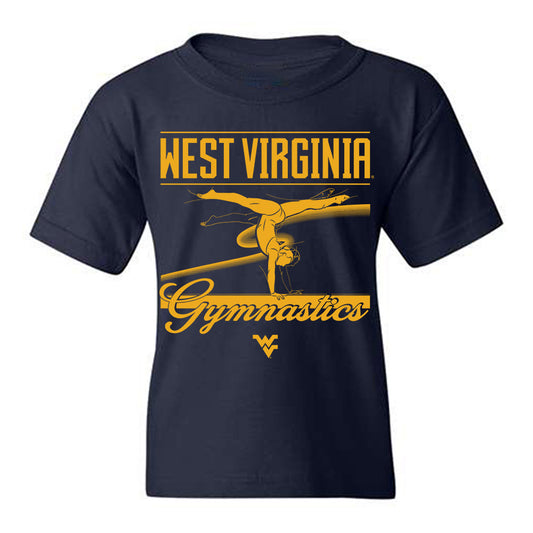 West Virginia - NCAA Women's Gymnastics : Karleigh DiCello - Sports Shersey Youth T-Shirt-0