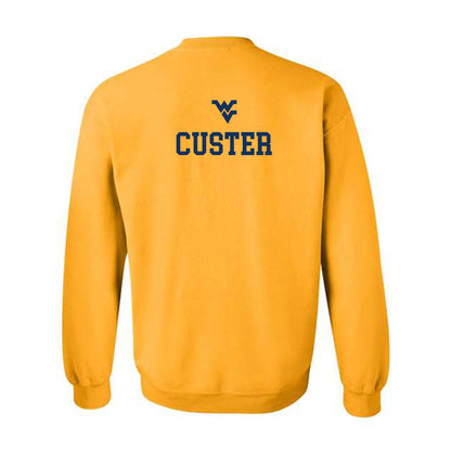 West Virginia - NCAA Women's Track & Field : Aubrie Custer - Crewneck Sweatshirt Generic Shersey
