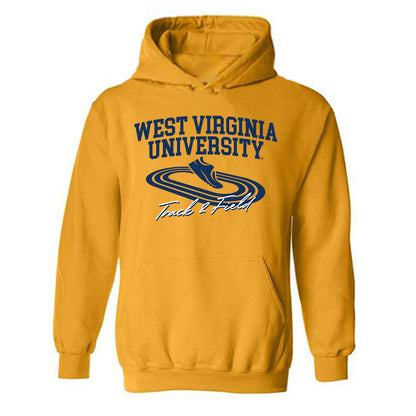 West Virginia - NCAA Women's Track & Field : Cate Pickering - Generic Sports Shersey Hooded Sweatshirt-0