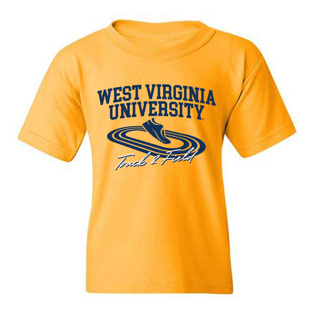 West Virginia - NCAA Women's Track & Field : Cate Pickering - Generic Sports Shersey Youth T-Shirt-0